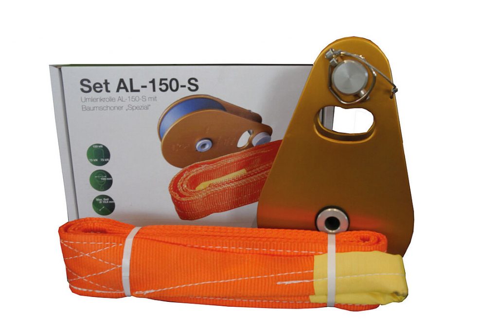 Umlenkrolle AL-150-S mit Baumschoner